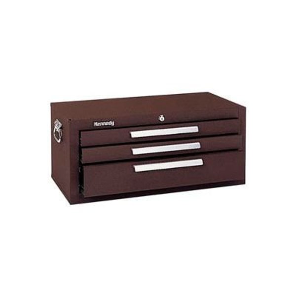 Kennedy Kennedy® 2603B Signature Series 26-5/8"W X 12"D X 11-3/4"H 3 Drawer Brown Add-On Base 2603B